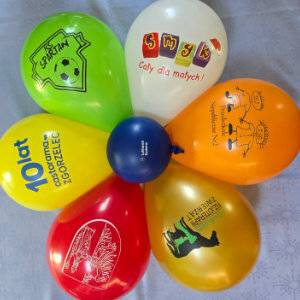 Nadruki na balonach